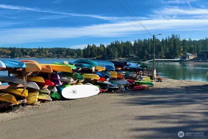 Community Kayak & paddle board rack Community Kayak & paddle board rack