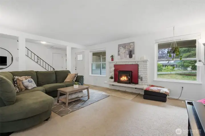The first thing you're going to notice about this home is how absolutely huge. The living space is. The living room itself is bigger than most people's first apartments. But it also has. Gas fireplace insert and. Is connected to the formal dining space, the family room, the kitchen. No matter where you are, you're with the people you love. The first thing you're going to notice about this home is how absolutely huge. The living space is. The living room itself is bigger than most people's first apartments. But it also has. Gas fireplace insert and. Is connected to the formal dining space, the family room, the kitchen. No matter where you are, you're with the people you love.