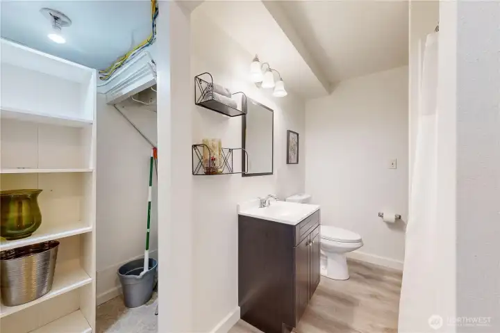 downstairs unit