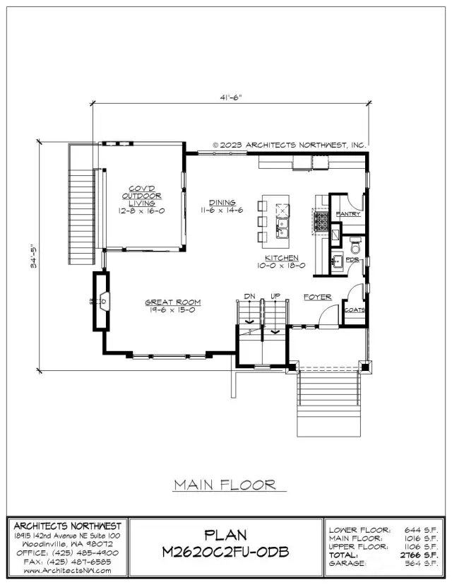 Floorplan - main floor.