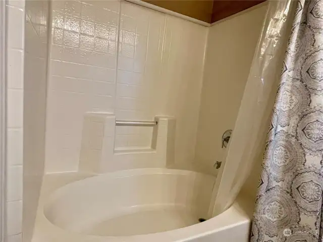 A soaking tub to relax in!