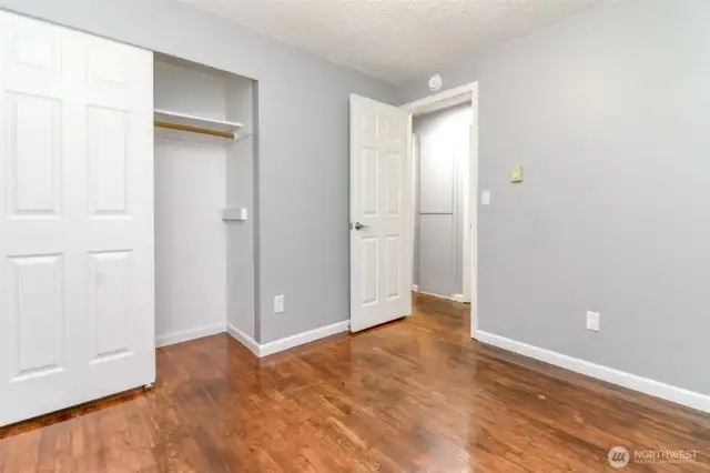 3rd bedroom, right across from the bathroom.