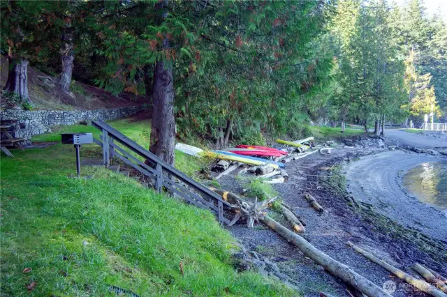 Community beach access