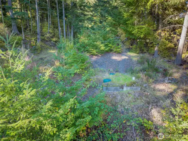 two bedroom septic already installed on property