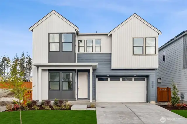 Actual Exterior of Homesite 24.