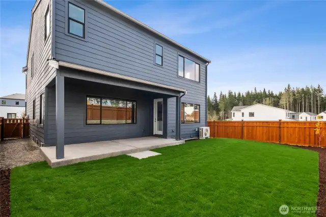 Actual Exterior of Homesite 24.