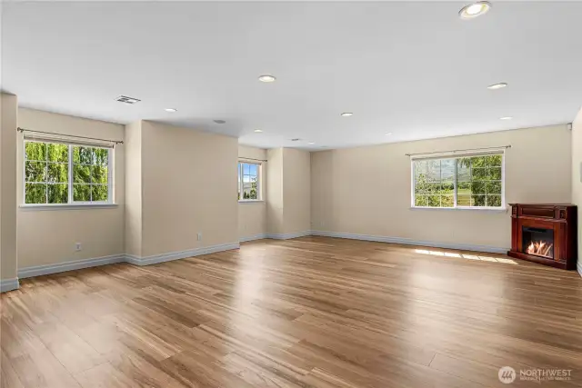 Studio above garage