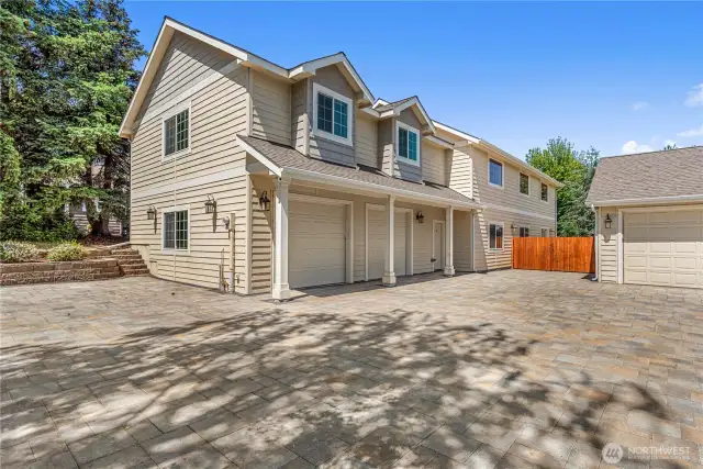 2 car garage/ studio/ basketball court