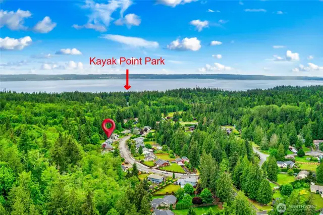 Close Proximity to Kayak Point Park