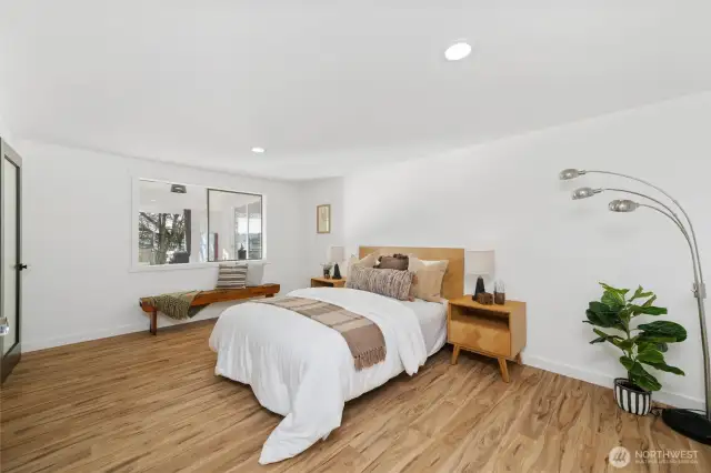 Primary bedroom.