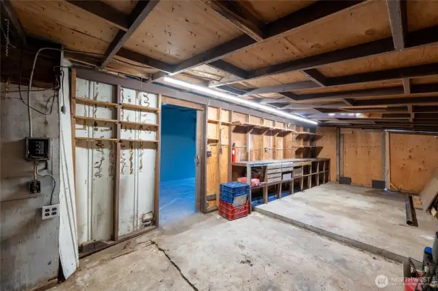 Shop space.