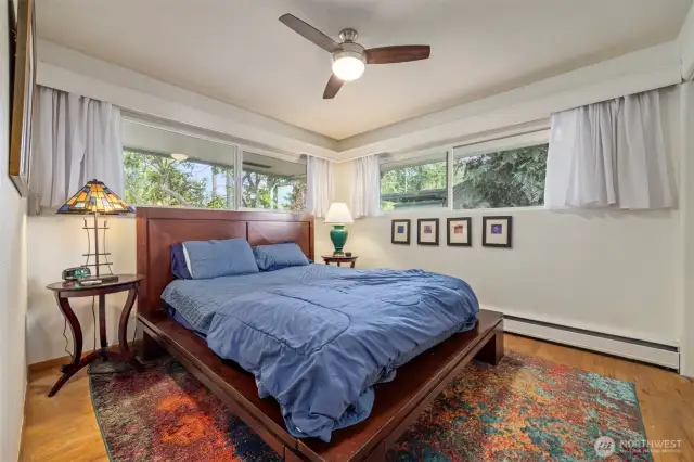 Additional bedroom on the main level.