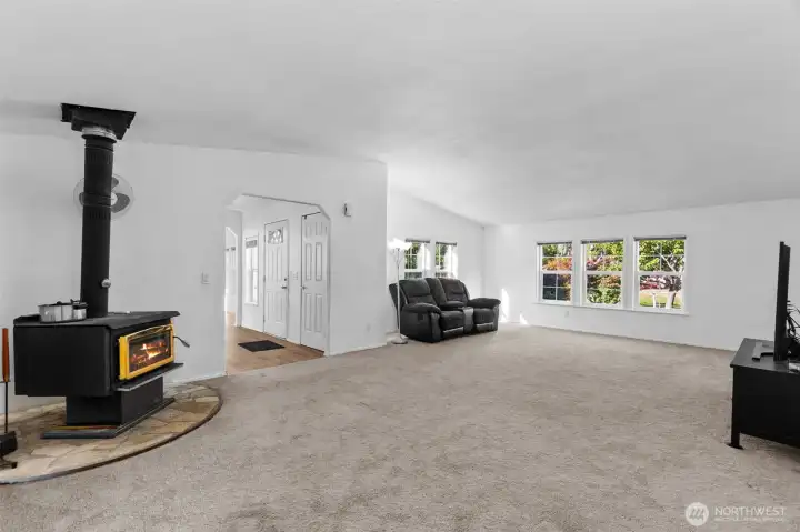 Spacious Family Room