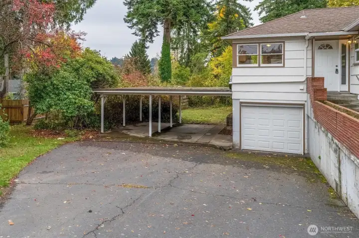 Covered parking for 3