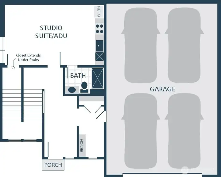 Photographs are for illustrative purposes only. Floorplan shown may vary from actual homes built.
