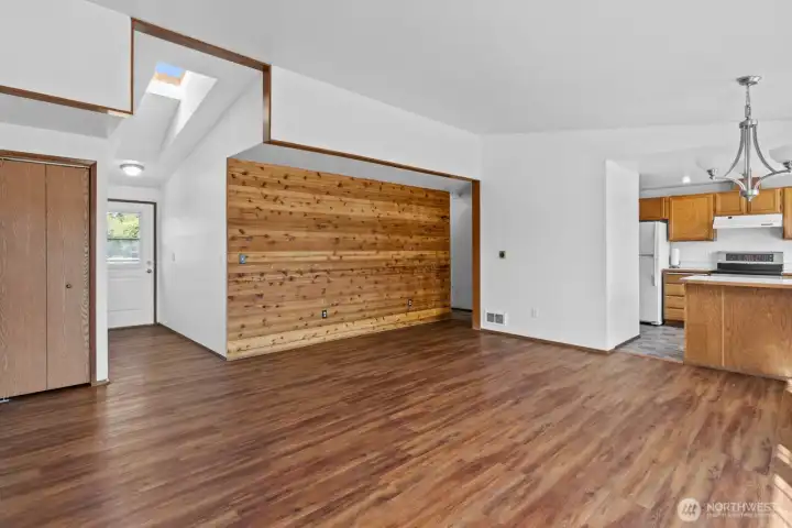 Living Room looking at Front Entry Way