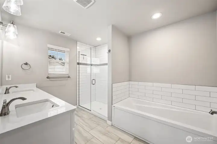 5-piece primary bathroom