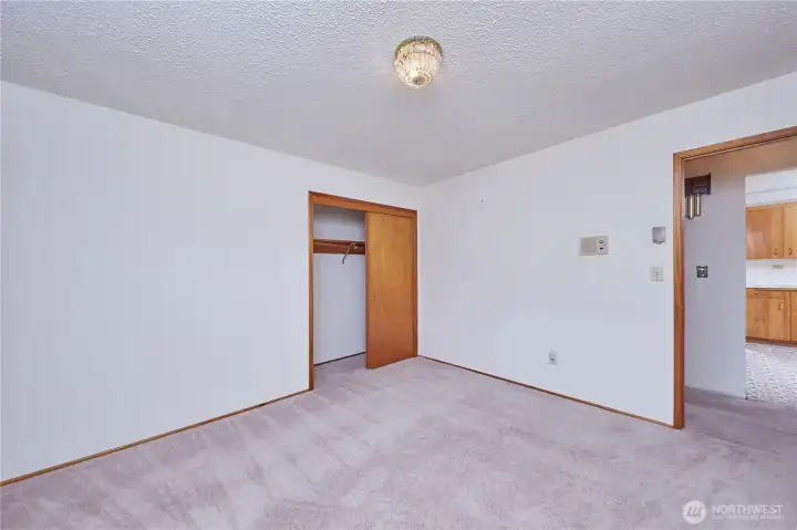 Second Bedroom with Wall to Wall Carpeting