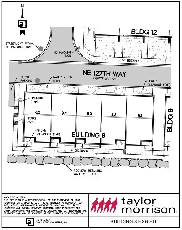 13205 NE 127th Way Unit C Preliminary Plot Plan
