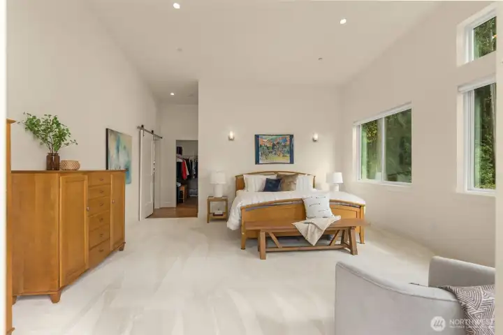 Includes walk-in closet!