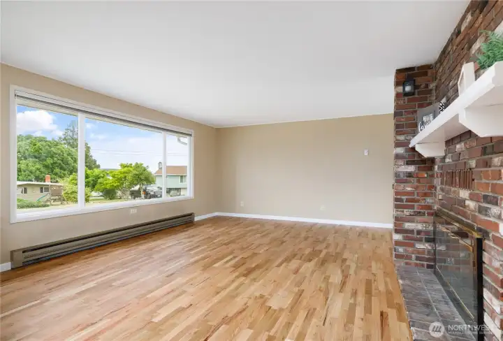 Very spacious Living room with views from the huge window. Very spacious Living room with views from the huge window.