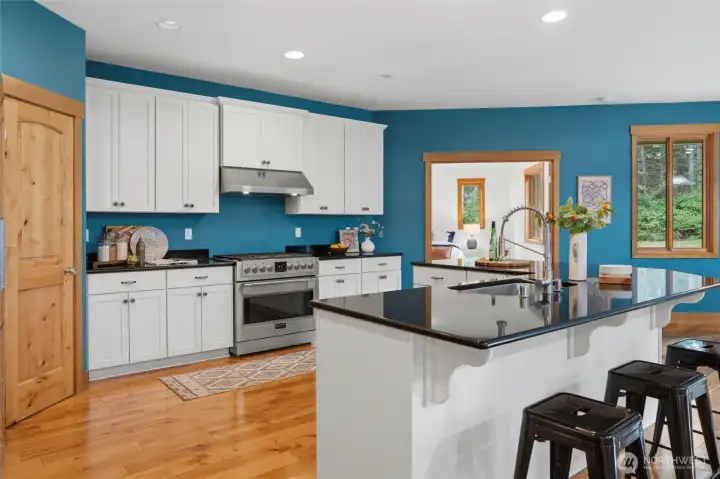 Spacious countertops for all of your culinary projects