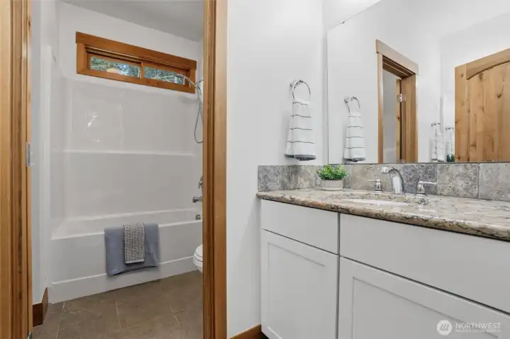 Hall bathroom