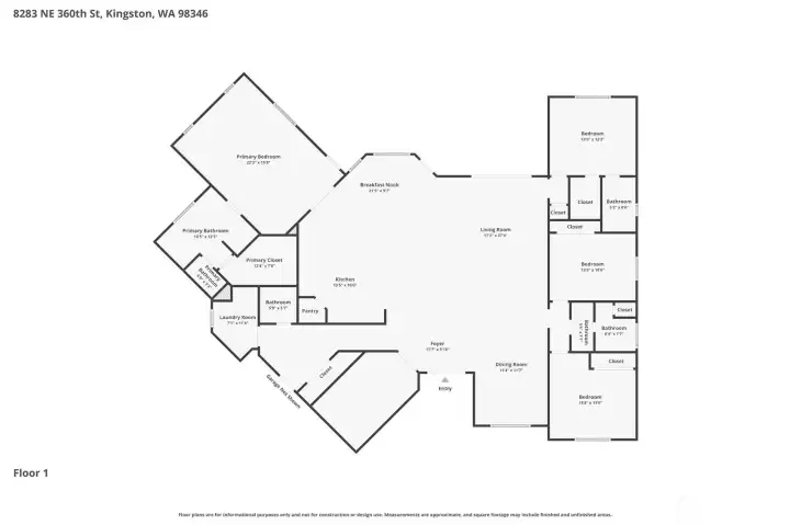 Approximate Floorplan