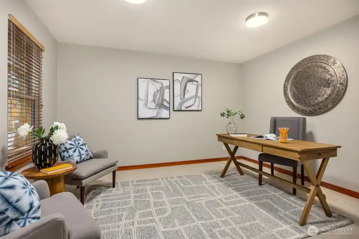This great bonus room on the lower level also offers many options!