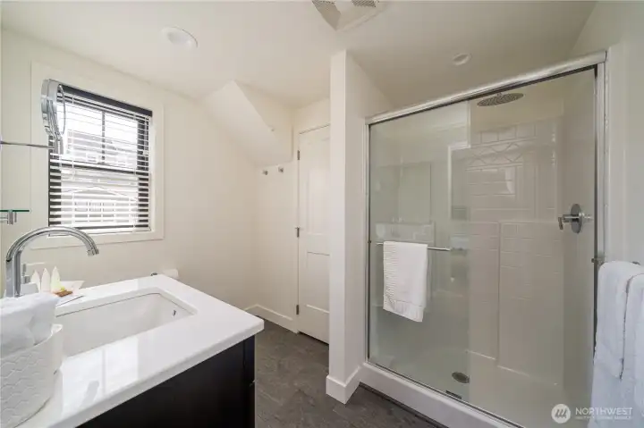 ADU/Carriage House bathroom.