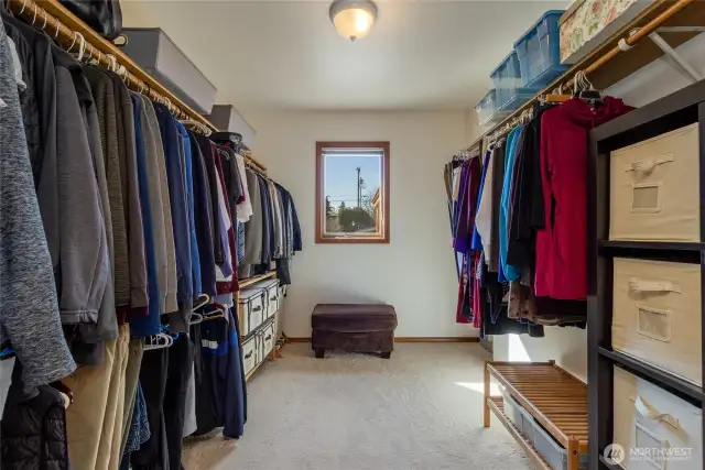 Primary Walk-in Closet