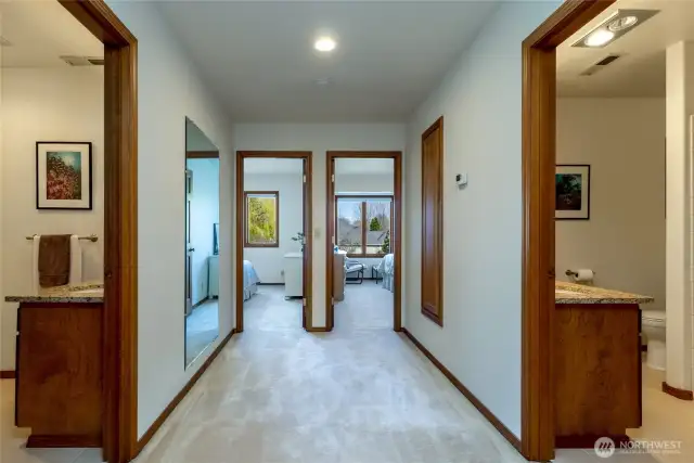 2nd Floor Bedrooms    with 2 separate Bathrooms