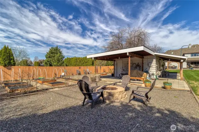 Back yard Storage Building