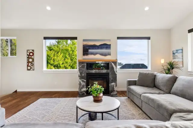Main upstairs living area