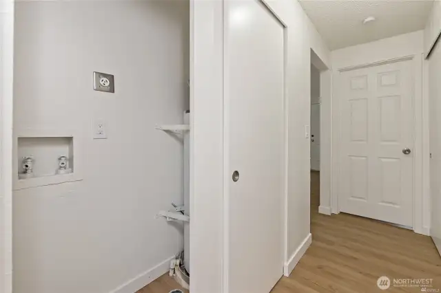 Example of an "updated" unit completed by previous owner.