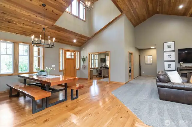 Open design with plenty of space for entertaining