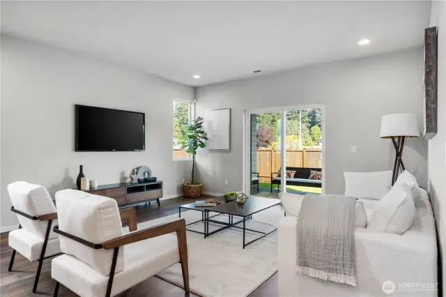 Rendering of home. Not photo of actual home
