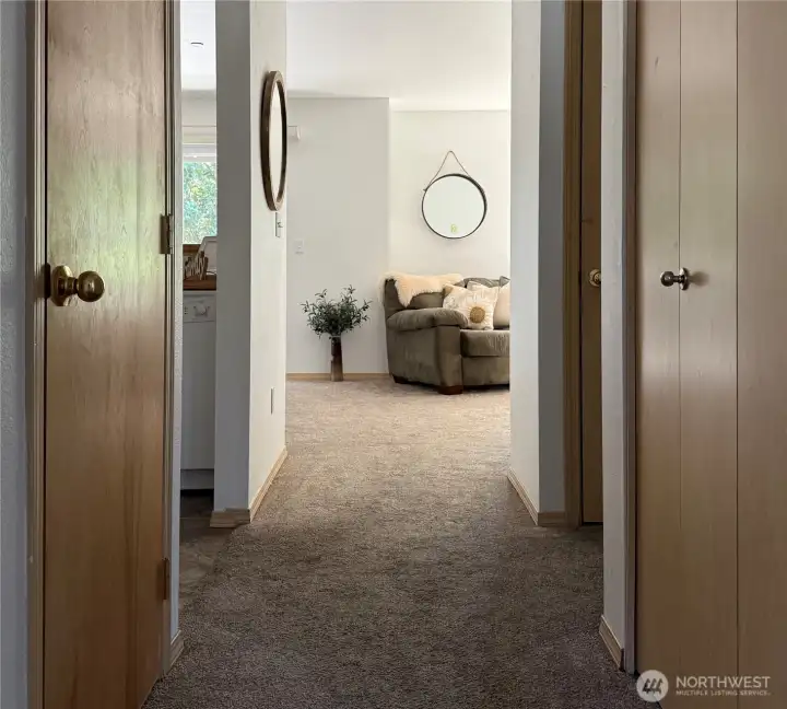 Hallway to Living Room