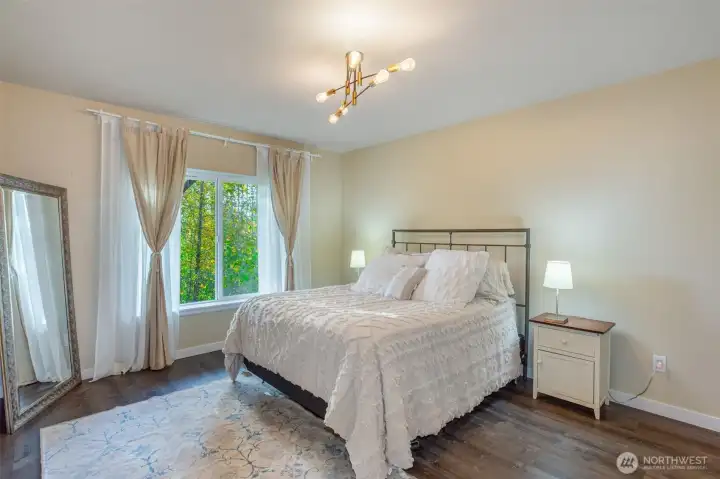 Bedroom downstairs with private bathroom