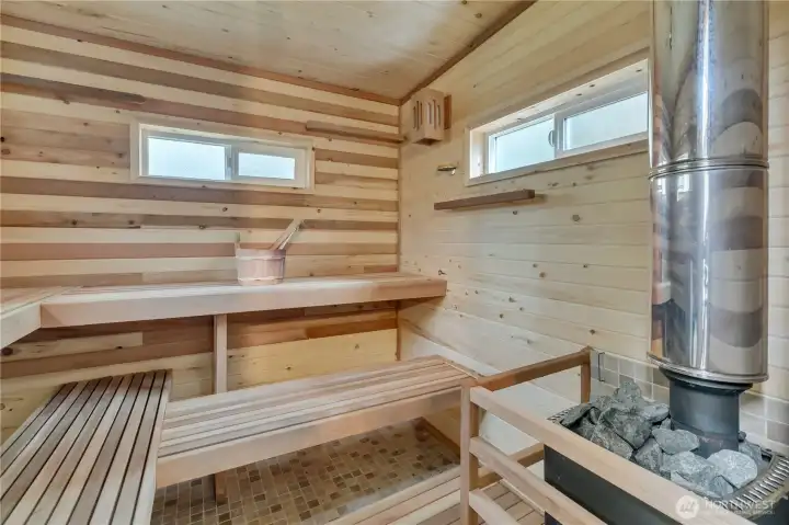 Custom built Sauna