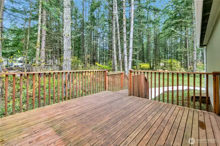 Back deck