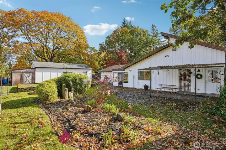 Home garage shop tool shed garden spaces