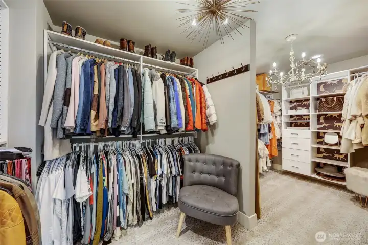 Primary Walk-in Closet