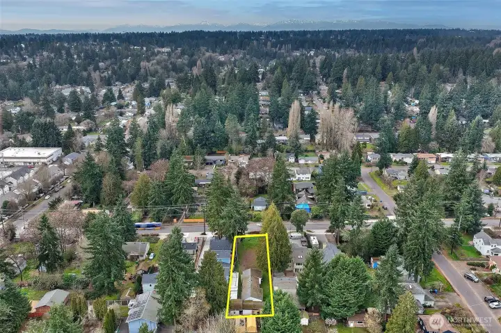 Yellow boundary lines are estimated- buyer to verify