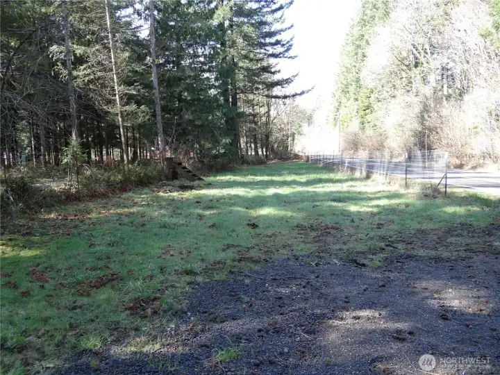 West facing part of the parcel  / Septic &   Drainfield