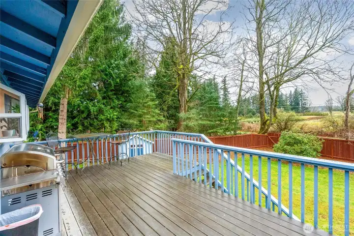 Enjoy the lush surroundings