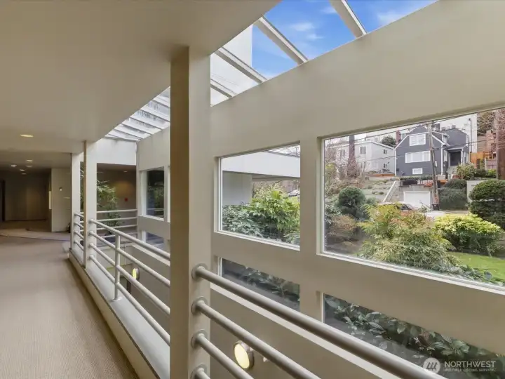 Inside Building view from Front Door