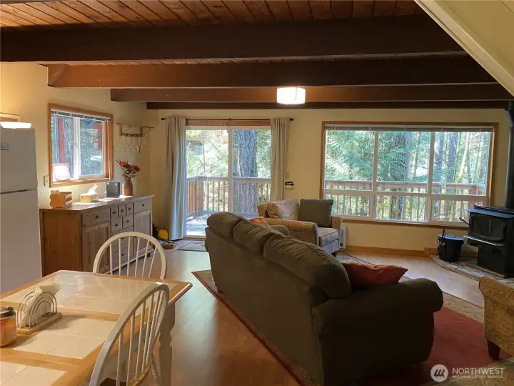 exposed beams -a true PNW feature