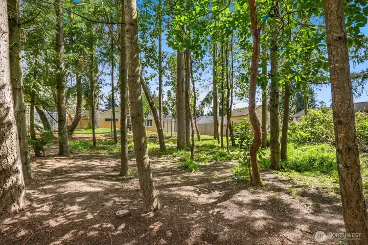 Generous lot size with plenty of usable outdoor space