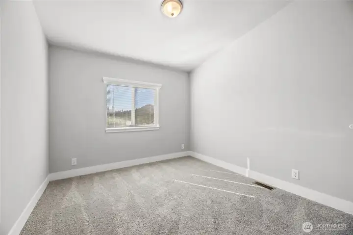 "Same model but different home pictured"